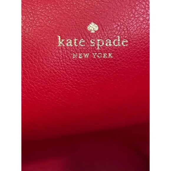 Kate Spade New York Flutter Hearts Large Reversible Tote Bag EUC ☔️ - Picture 3 of 11
